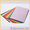 Englischer Karton, 150 g, Sortiment 12 Farben, 32,5x50cm, 120 Blatt