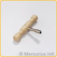 Stimmschl�ssel T-Form - Innenvierkant - f�r Harfen und Leiern