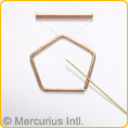 Pentangeln aus Bronze - mittelgro�