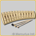 Auris Glockenspiel diatonisch - gerundet - 12 T�ne