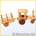 Gro�er Traktor mit Anh�nger