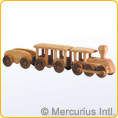 Zug mit Waggons