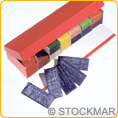 Stockmar Knetbienenwachs - 77 Tafeln im Displaykarton - 100x40 mm