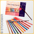 coloured pencils