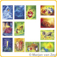 Sortiment M�rchenbilderpostkarten von Marjan van Zeyl